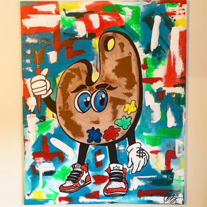 Dez Diggity 1st Original Canvas